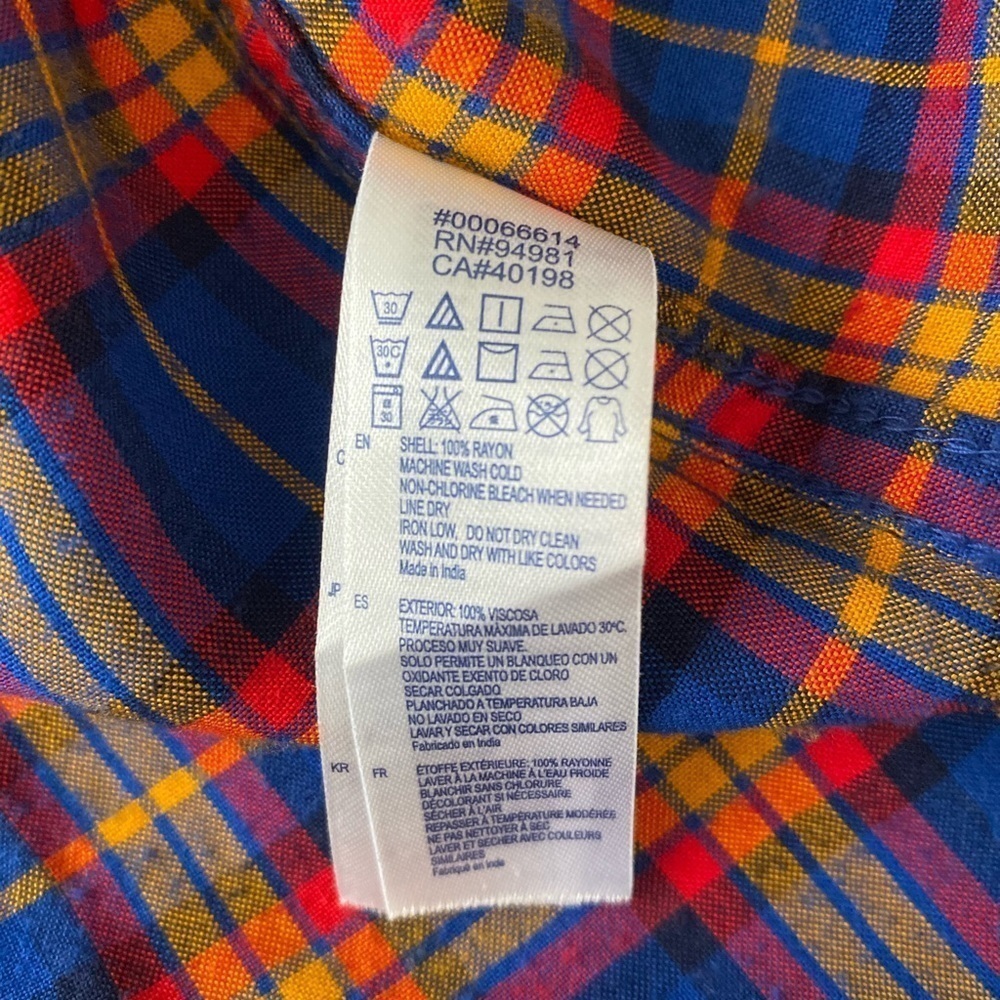 F21 plaid flannel size small - Picture 5 of 8